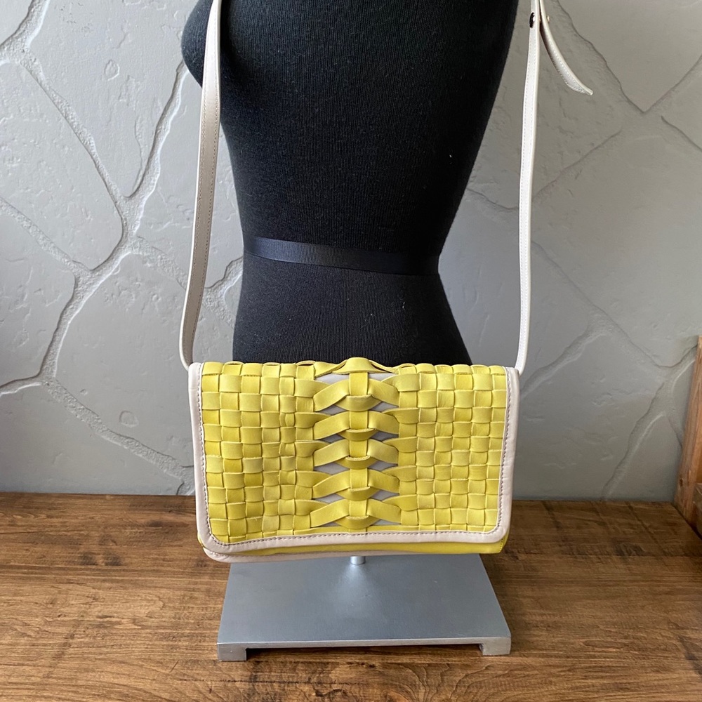 Yellow Cole Haan Crossbody Bag